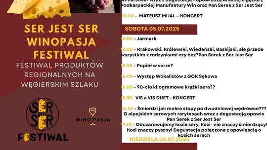Festiwal Sera i Wina | halogorlice.info Plakat promujący festiwal sera i wina