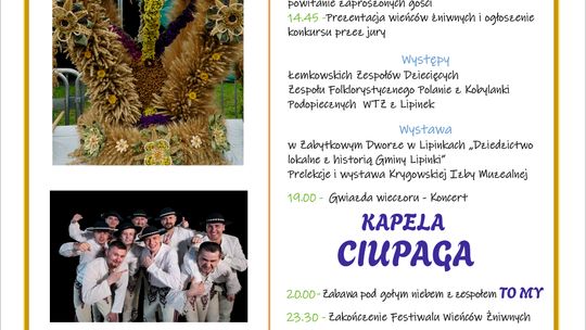Festiwal Wieńców Dożynkowych - Lipinki 2026 | Zwiastuny wydarzeń - halogorlice.info
