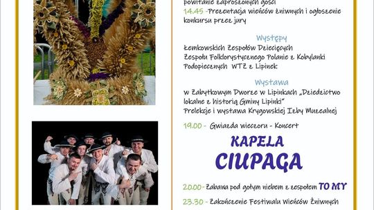Festiwal Wieńców Dożynkowych w Lipinkach | zapowiedzi wydarzeń - halogorlice.info