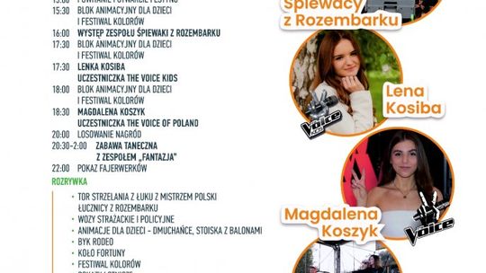 Festyn wakacyjny w Racławicach | halogorlice.info Plakat zapowiadający Festyn wakacyjny w Racławicach