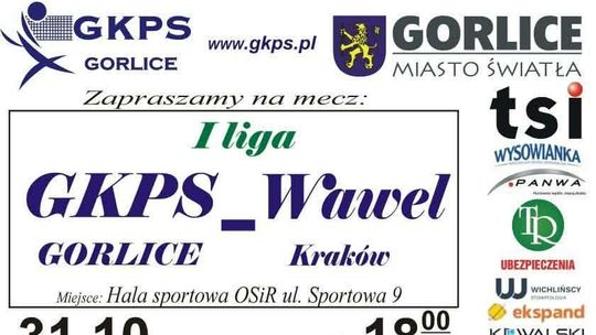 GKPS Gorlice zmierzy się z WKS WAWEL Kraków | zapowiedzi wydarzeń - halogorlice.info