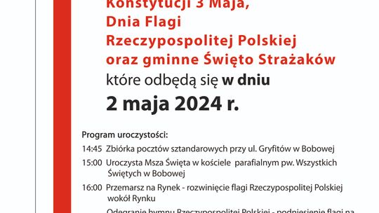 Gminne obchody 233. Rocznicy Uchwalenia Konstytucji 3 Maja w Bobowej | halogorlice.info
