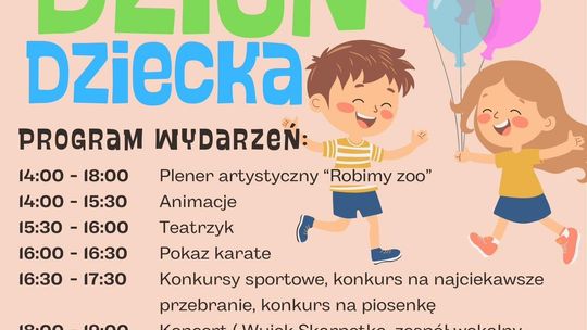 Gminny Dzień Dziecka w Uściu Gorlickim | halogorlice.info Plakat zapowiadający wydarzenie Dzień Dziecka w Uściu Gorlickim
