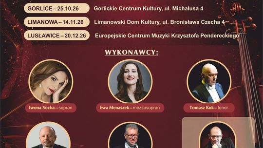 Gorlice. Koncert „Klasyczna Małopolska” w GCK | zapowiedzi wydarzeń - halogorlice.info