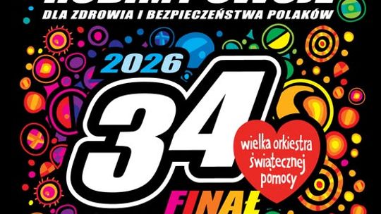 plakat zapowiadający Gorlicki Sztab WOŚP 2026 – przekaż przedmiot na aukcję i pomóż dzieciom