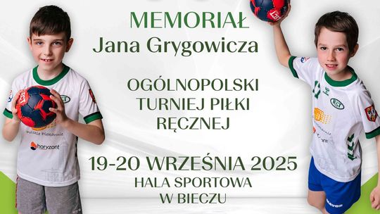 IV Memoriał Jana Grygowicza. Ogólnopolski Turniej Piłki Ręcznej | halogorlice.info Zdjęcie przedstawia plakat promujący wydarzenie IV Memoriał Jana Grygowicza. Ogólnopolski Turniej Piłki Ręcznej