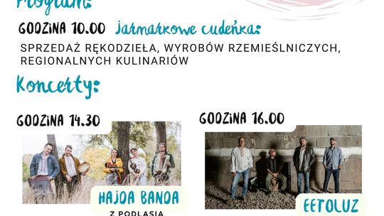 Jarmark św. Michała w Ropie | halogorlice.info Zdjęcie przedstawia plakat promujący wydarzenie Jarmark św. Michała w Ropie