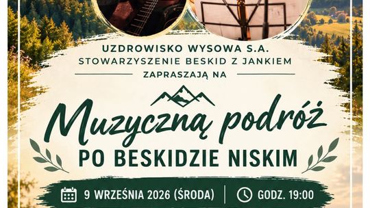 klimatyczny wieczór z gitarą i piosenkami o Beskidzie | zapowiedzi wydarzeń - halogorlice.info