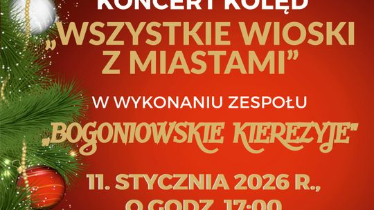 koncert kolęd pt. „Wszystkie wioski z miastami” | zapowiedzi wydarzeń - halogorlice.info Plakat zapowiadający wydarzenie - koncert kolęd pt. „Wszystkie wioski z miastami”