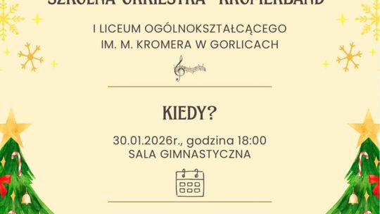 Koncert kolęd w Kromerze | zapowiedzi wydarzeń - halogorlice.info plakat zapowiadający wydarzenie - Koncert kolęd w Kromerze