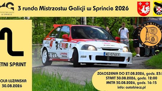 Letni Sprint w Woli Łużańskiej | zapowiedzi wydarzeń - halogorlice