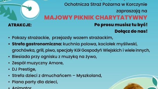 Majowy Piknik Charytatywny „Razem dla Kacperka” | halogorlice.info