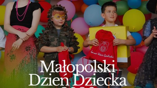 plakat zapowiadający wydarzenie - Małopolski Dzień Dziecka w Uściu Gorlickim