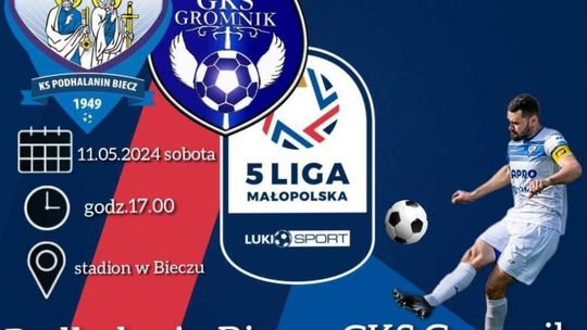 Mecz 5. ligi małopolskiej: Podhalanin Biecz – GKS Gromnik | zapowiedzi imprez – halogorlice.info