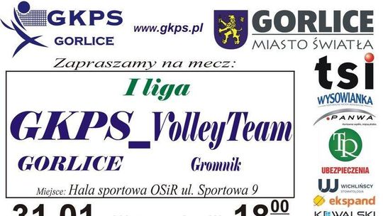 Mecz GKPS Gorlice - OLLEYTEAM Gromnik | zapowiedzi wydarzeń - halogorlice.info Mecz GKPS Gorlice - OLLEYTEAM Gromnik | zapowiedzi wydarzeń - halogorlice.info