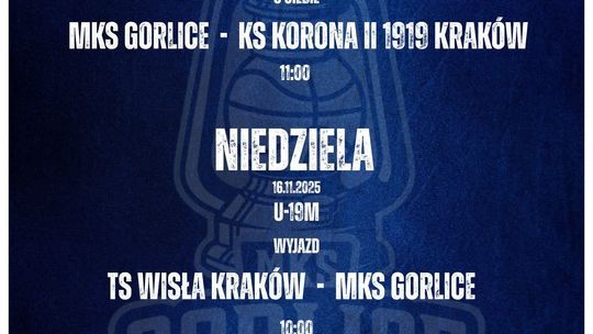 Mecz koszykówki MKS Gorlice - KS Korona II 1919 Kraków | zapowiedzi wydarzeń - halogorlice.info Plakat zapowiadający wydarzenie mecz koszykówki MKS Gorlice - KS Korona II 1919 Kraków