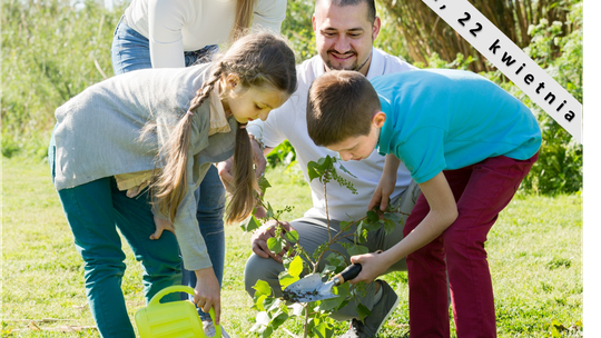 plakat zapowiadający wydarzenie - Odbierz sadzonkę - V edycja kampanii "Małopolski Dzień dla Klimatu"