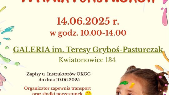 Plener Malarski w Kwiatonowicach | halogorlice.info Plakat zapowiadający wydarzenie Plener Malarski w Kwiatonowicach