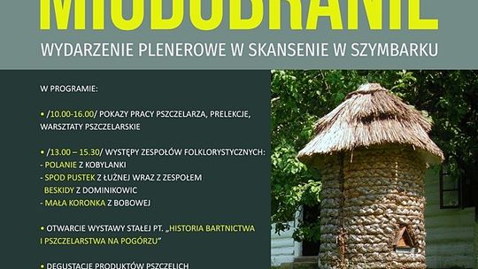 Pogórzańskie miodobranie | halogorlice.info Zdjęcie przedstawia plakat promujący wydarzenie Pogórzańskie miodobranie