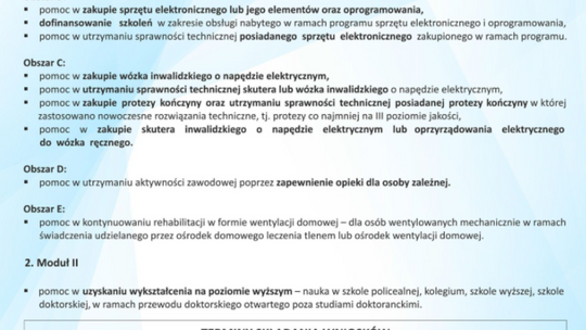 Zdjęcie przedstawia plakat promujący Program: Aktywny samorząd – edycja 2025