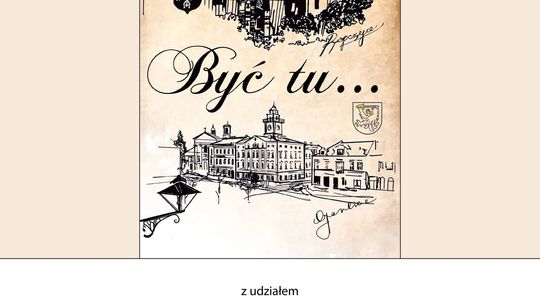 Promocja antologii „Być tu..." | halogorlice.info Plakat zapowiadający wydarzenie Promocja antologii „Być tu..."