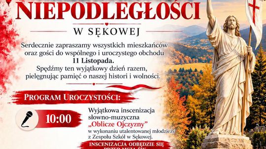 Sękowa. Obchody Święta Niepodległości | zapowiedzi wydarzeń - halogorlice.info