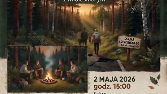 plakat zapowiadający wydarzenie - Shinrin Yoku w Uściu Gorlickim