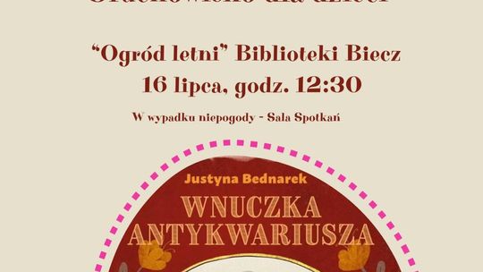 Słuchowisko dla dzieci pt. Wnuczka antykwariusza | halogorlice.info Plakat promujący Słuchowisko dla dzieci pt. Wnuczka antykwariusza