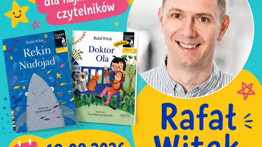 Spotkanie autorskie z Rafałem Witkiem | zapowiedzi wydarzeń - halogorlice.info
