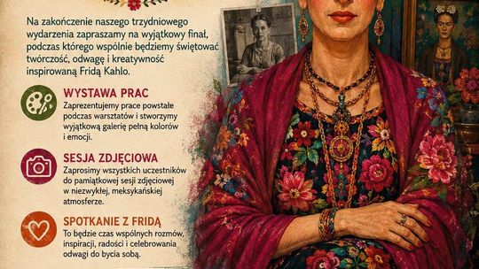 Spotkanie z Fridą Kahlo | zapowiedzi wydarzeń - halogorlice.info