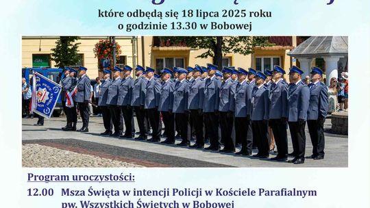 Uroczyste Obchody Powiatowego Święta Policji | halogorlice.info Plakat promujący Uroczyste Obchody Powiatowego Święta Policji