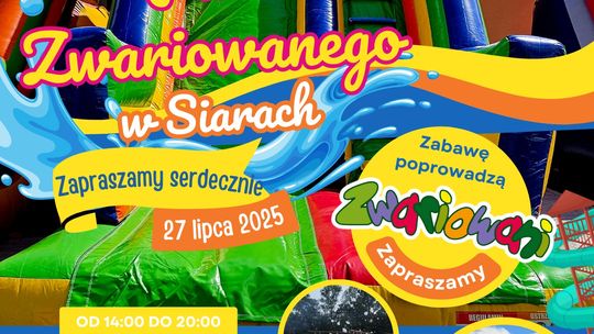 Urodziny Pana Zwariowanego w Siarach | halogorlice.info Plakat promujący Urodziny Pana Zwariowanego