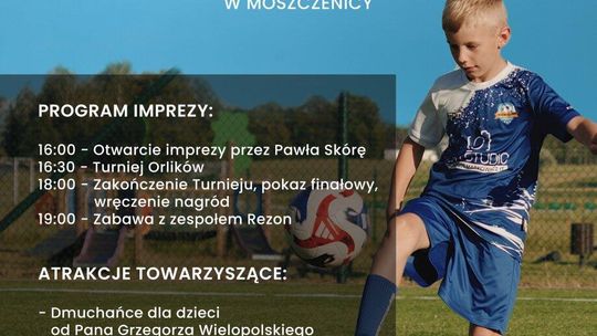 Wakacyjny dzień sportu w Moszczenicy | halogorlice.info Plakat zapowiadający Wakacyjny dzień sportu w Moszczenicy