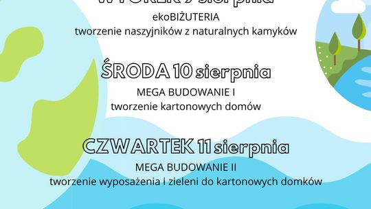 Warsztaty w ramach Ekowakacji | zapowiedzi imprez – halogorlice.info Warsztaty w ramach Ekowakacji | zapowiedzi imprez – halogorlice.info