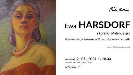 Wernisaż wystawy „Ewa Harsdorf z kolekcji Małej Galerii” | halogorlice.info