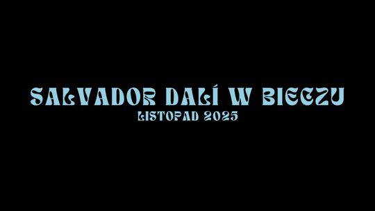 Zdjęcie przedstawia plakat promujący wydarzenie Wernisaż wystawy pt. Salvador Dali w Bieczu