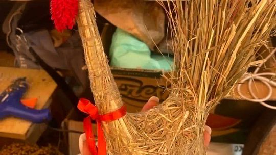 plakat zapowiadający wydarzenie - Wielkanocne warsztaty w GOK Sękowa