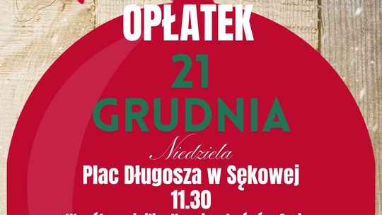 Wspólna Wigilia dla Mieszkańców Gminy Sękowa | zapowiedzi wydarzeń - halogorlice.info Plakat zapowiadający wydarzenie - Wspólna Wigilia dla Mieszkańców Gminy Sękowa