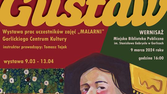 „Gustaw” – wystawa „Malarni” w MBP Gorlice | halogorlice.info