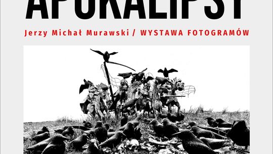 Wystawa Jerzego Murawskiego pt. Drugi powrót jeźdźców apokalipsy | halogorlice.info Plakat zapowiadający wystawę Jerzego Murawskiego pt. Drugi powrót jeźdźców apokalipsy