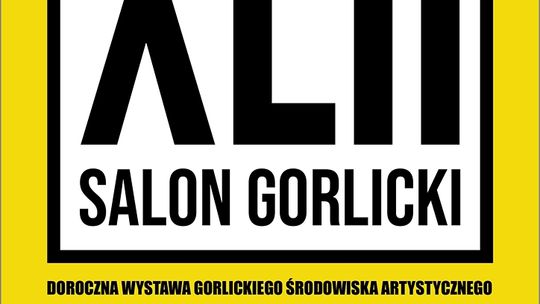 Plakat zapowiadający wydarzenie - XLII SALON GORLICKI
