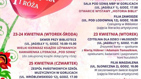 XXIII Małopolskie Dni Książki „Książka i Róża” | halogorlice.info