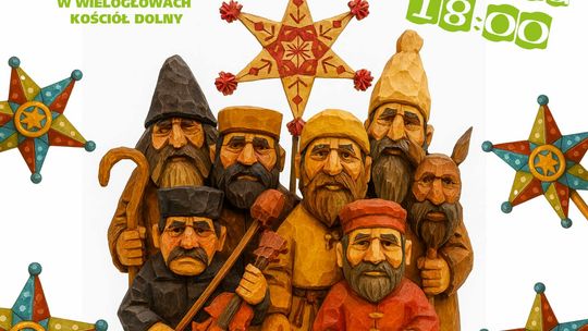 XXXV Przegląd Grup Kolędniczych Gminy Chełmiec | zapowiedzi wydarzeń - halogorlice.info Plakat zapowiadający wydarzenie - XXXV Przegląd Grup Kolędniczych Gminy Chełmiec