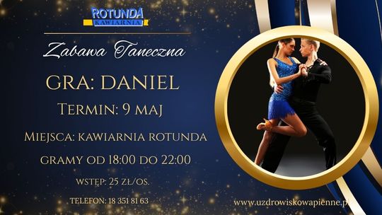 zdjęcie przedstawia plakat promujacy wydarzenie - Zabawa taneczna