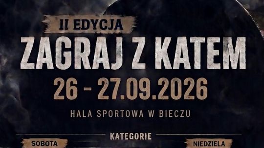 Zagraj z Katem w Bieczu | zapowiedzi wydarzeń - halogorlice.info