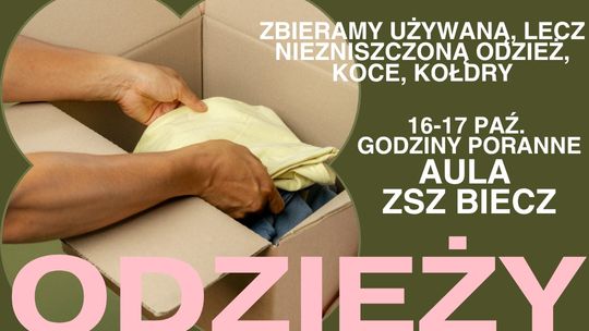 Zbiórka odzieży używanej na pomoc dla Nikoli Woźniak | zwiastuny wydarzeń - halogorlice.info Zdjęcie przedstawia plakat promujący wydarzenie Zbiórka odzieży używanej na pomoc dla Nikoli Woźniak