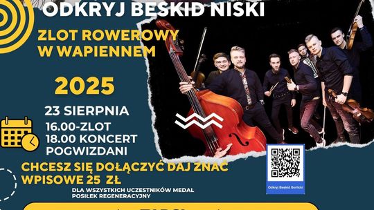 Zlot rowerowy w Wapiennem | halogorlice.info Plakat promujący Zlot rowerowy w Wapiennem