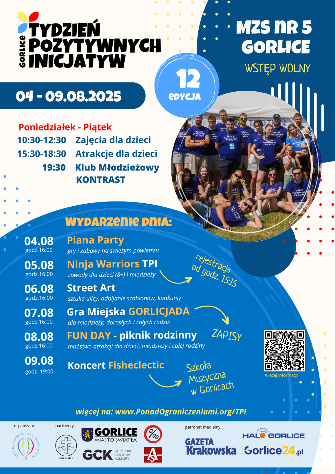 12. Tydzień pozytywnych inicjatyw | halogorlice.info Plakat zapowiadający wydarzenie 12. Tydzień pozytywnych inicjatyw
