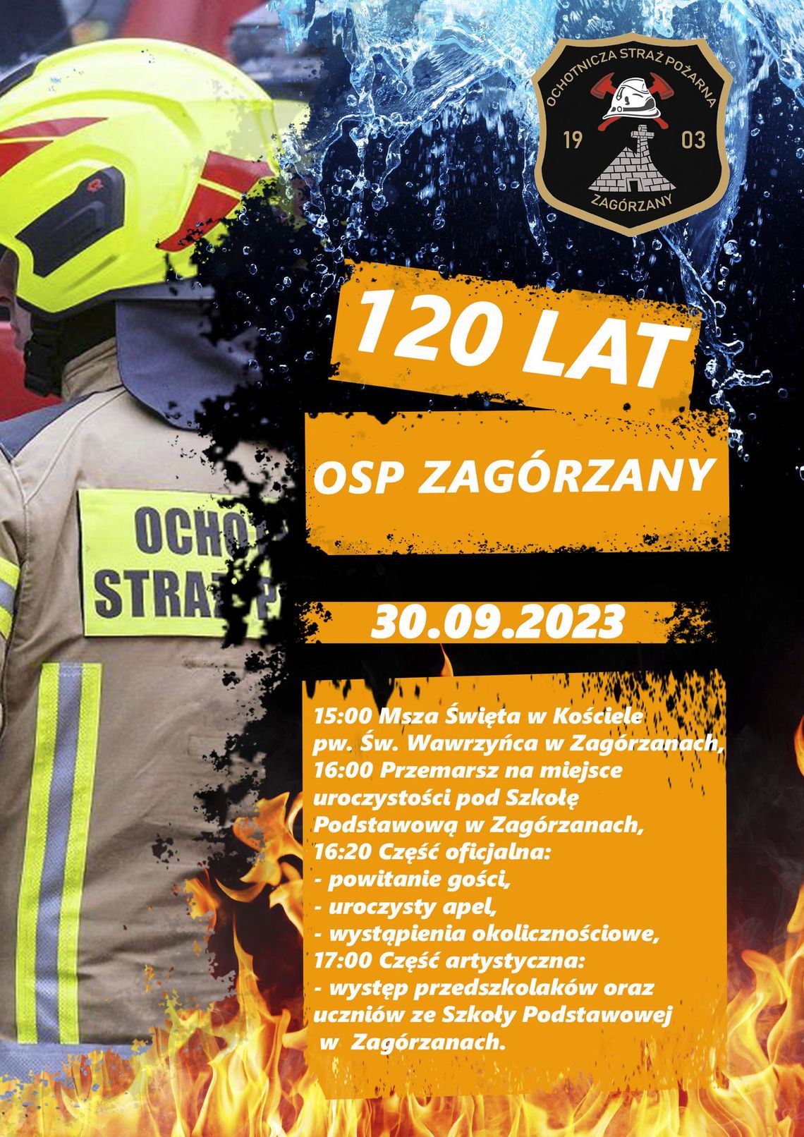 120-lecie powstania jednostki OSP Zagórzany | halogorlice.info