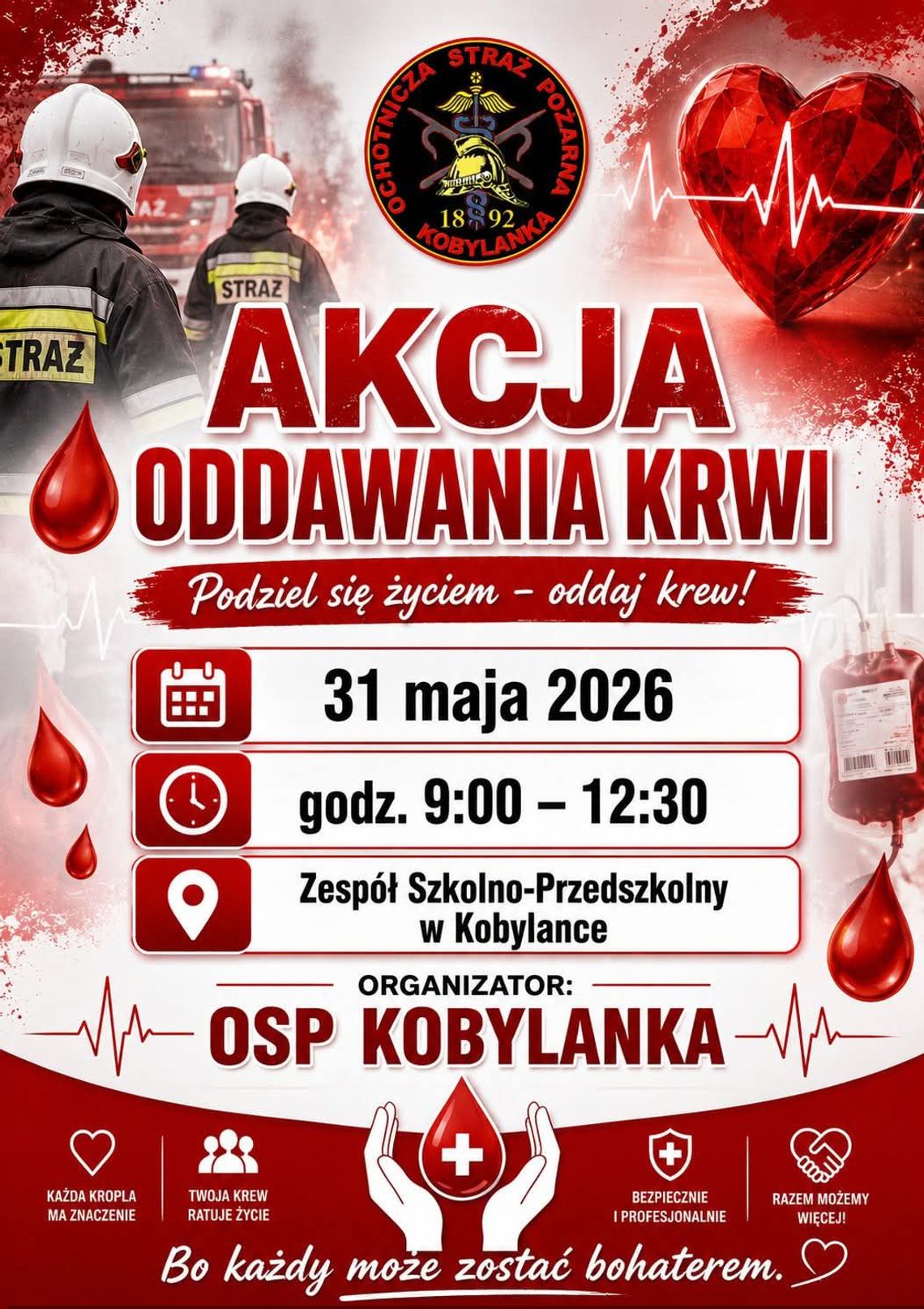 Akcja honorowego oddawania krwi w Kobylance | zapowiedzi wydarzeń - halogorlice.info Akcja honorowego oddawania krwi w Kobylance | zapowiedzi wydarzeń - halogorlice.info